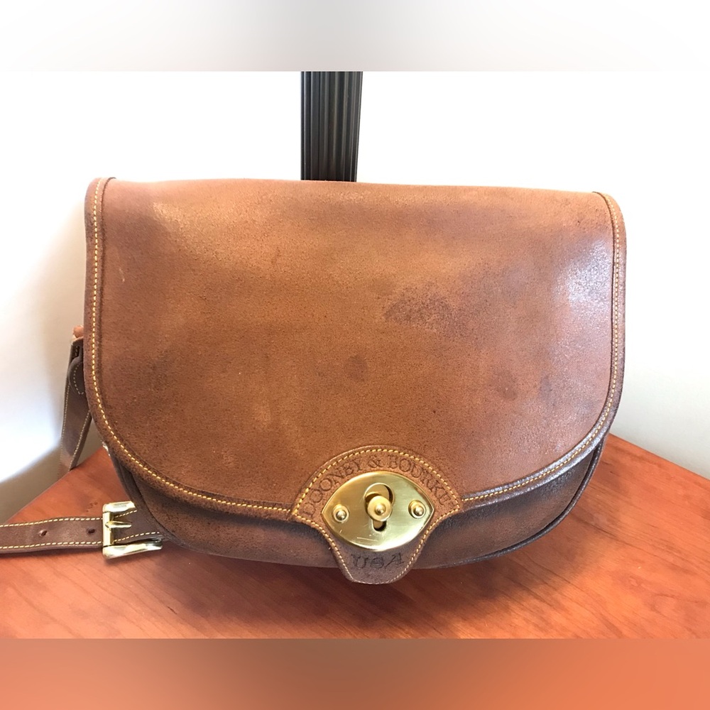 Retired Dooney and Bourke Gundelta Calvary Saddle Bag